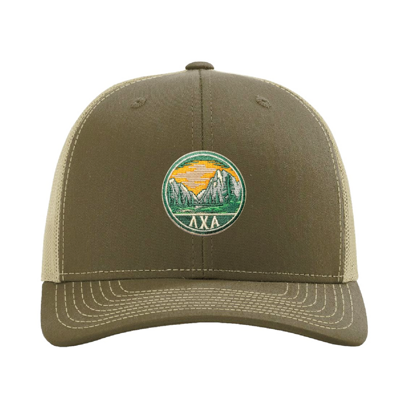 OUTDOORS COLLECTION: Lambda Chi Recycled Trucker Hat