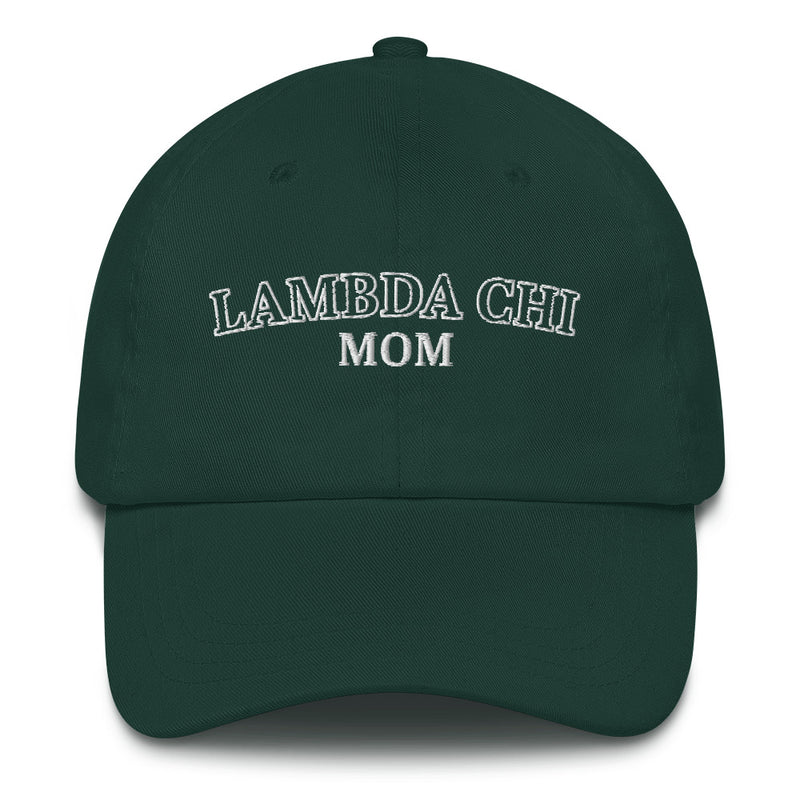 Lambda Chi Mom Hat Green
