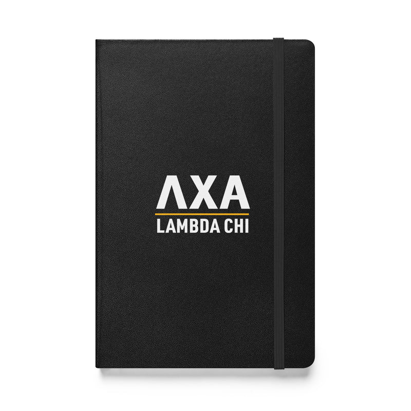 Lambda Chi Hardcover bound notebook