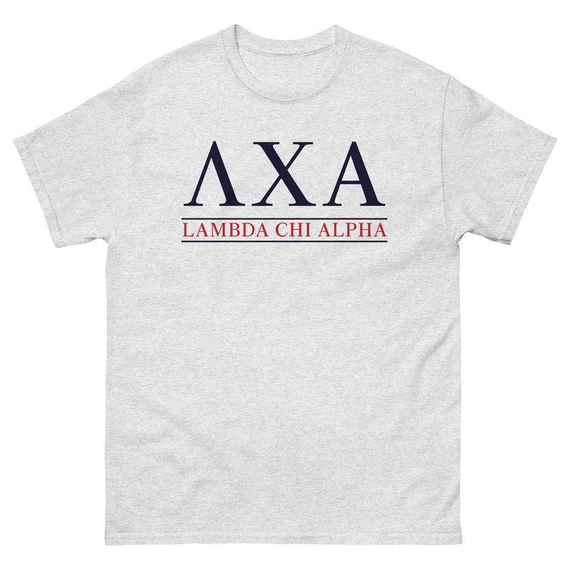 LIMITED RELEASE: Lambda Chi Back to School Letters Tee