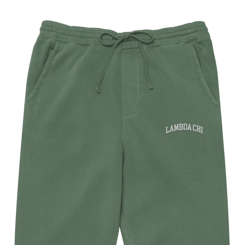 Lambda Chi Pigment-dyed sweatpants